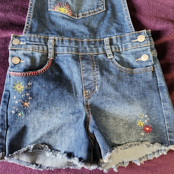 Kids Overalls Cat & Jack Girls Size S 6/6x - Picture 3 of 5